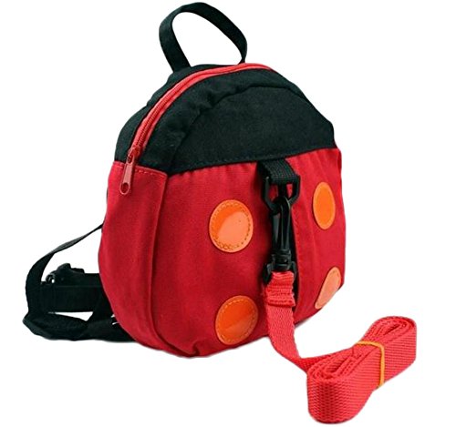 Westeng Anti-lost Backpack Kids Toddler Walking Safety Harness School Bag Cartoon Pattern with Removable Padded Strap