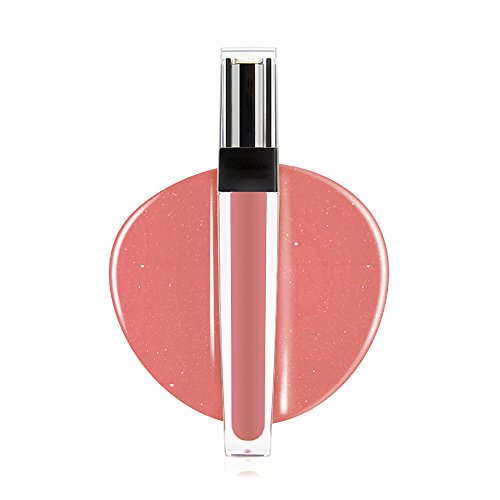 Travelmall Metallische Farben Matte Liquid Lipstick Langlebig Matte Liquid Lipstick in einem Metallic Hue Gold Pink - 3