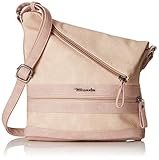 Smirne Tamaris Damen Smirne Crossbody Bag Umhängetasche, Beige (Nude Comb), 7.5x24x22 cm