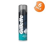 Gillette Sensitive Skin Shaving Foam 6 Pack