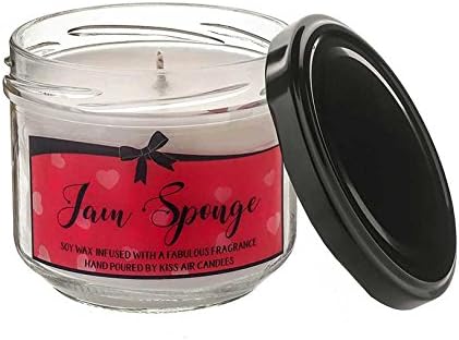 Jam Sponge Cake Candle Gift