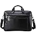 Produktbild XWH Europäische und amerikanische Business-Ledertasche aus Leder, große Handtasche, Aktentasche, 17-Zoll-Computertasche, Gepäcktasche,Schwarz,cm