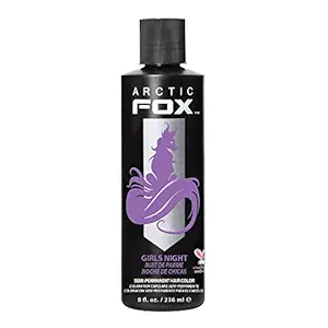 ARCTIC FOX 100% VEGAN GIRLS NIGHT SEMI PERMANENT HAIR DYE COLOR 8 OZ