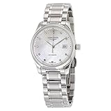 Longines Master Collection Automatische Mutter von Pearl Zifferblatt Edelstahl Stahl Damen Watch l22574876 von Longines