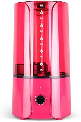 QFFL Humidifier/Big Fog Volume/Ultra Silence/Silver Ion Antibacterial/Ultrasonic/Fine Fog Humidification/High Capacity/Mini Portable /Household Office/Humidifier Dehumidifier