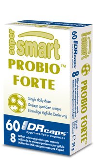 Supersmart - Probiotiques et Prébiotiques - Probio Forte - Puissant mélange de probiotiques - Contenance: 7,5 cm x 13,2 cm x 3,2 cm