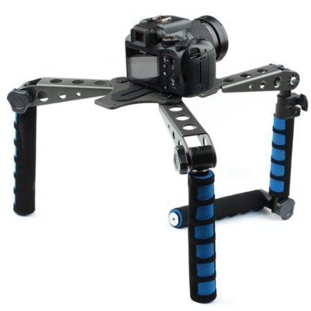 Motionjoy ® DSLR Rig Kit Movie épaule Rig Mont, Pad épaulement d'appui pour le caméscope Caméscope DV DSLR, Canon 5D MK II, 7D, 60D, 600D (T3i), Nikon D90 D7000 D5100 D3100 D300s, Sony A65 A55, A33, A580, A560, DSR-PD198p, GH1, GH2, GH3