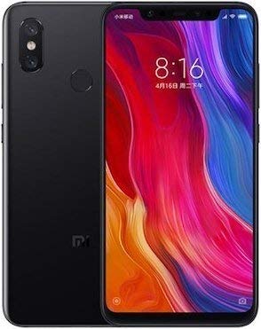 Xiaomi Mi 8 - Smartphone Dual SIM de 6.21" (Octa-Core Kryo 2.8 GHz, RAM de 6 GB, Memoria de 64 GB, cámara de 20 MP, Android 8.0) Color Negro [Versión global]