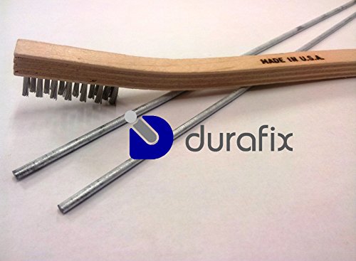 DURAFIX® - 2 Schweißstäbe Aluminium + 1 Bürste aus rostfreiem Stahl