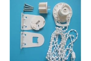 UK-BLINDPARTS 28MM ULTIMATE STEEL BRACKET ROLLER BLIND REPAIR KIT FOR 28MM(1 1/8") DIAMETER TUBES (stronger metal chain)