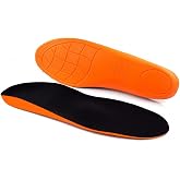 W40 Arc Supported Insoles Comfortable Insoles Comfortable Comfortable Soft Heel Supported Insoles Black 44-46