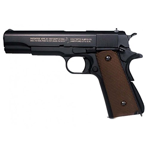 CYBERGUN PISTOLA COLT M1911A1 ANNIVERSARY FULL METAL SCARRELLANTE SOFTAIR