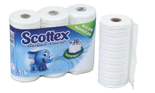 Preisvergleich Produktbild Kaufladen Miniaturen - Küchenrolle 3er Packung