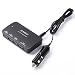 Produktbild ORICO MPU-5S 5-Port USB Auto-Ladegerät mit 2 x 2.4A Schnell Lade-Ports und 3 x 1A Standard Lade-Ports für Handys, Tabletten, Sat Navs, usw.