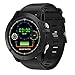 Produktbild bloatboy Spovan SW002 Bluetooth 4.0 Smart Watch IP68 wasserdichte Intelligente Blutdruck Herzfrequenzmessung Gesundheit Uhr (Schwarz)