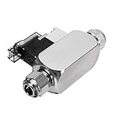 Voltaje: DC 12V RENCALO Regulador magnético de la válvula magnética de la válvula solenoide del Acuario del CO2-#2