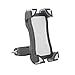 Produktbild Universal Bike Motorrad Phone Mount Halter Unterstützung wie Eagle Talon 360 ° Rotation Anti-Rutsch-Stand für iPhone Samsung Galaxy HTC Nokia und GPS-Gerät bis zu 7 Zoll (Grau)