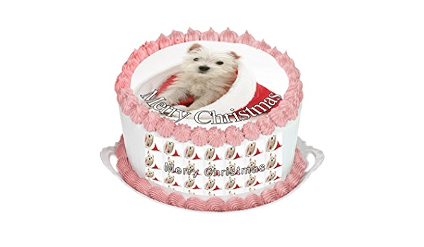 westie cake topper