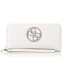 Guess - Slg Wallet, Carteras Mujer, Blanco (White), 2x10x20 cm (W x H L)