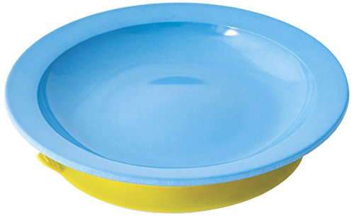 PLASTOREX Soup Dish with Suction Disc (Blue)