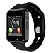 Produktbild Bluetooth Smartwatch [Soft Armband], CHEREEKI Sport Armbanduhr 1,54 Zoll LCD Touchscreen Smartwatch Unterstützt SIM Karte / TF Karte mit Schrittzähler Kamera Schlafmonitor für Android Smartphones