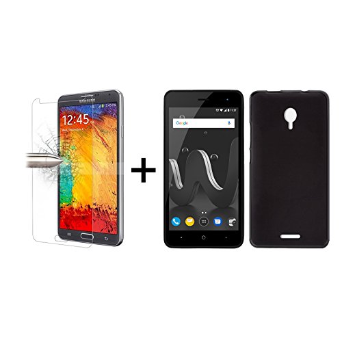 TBOC Pack  Funda de Gel TPU Negra   Protector Pantalla Vidrio Templado para Wiko Jerry 2  5 0 Pulgadas    Funda de Silicona Ultrafina y Flexible  Protector de pantalla Resistente a Golpes  Ca  das y Ara  azos  reviews TBOC Pack  Funda de Gel TPU Negra   Protector Pantalla Vidrio Templado para Wiko Jerry 2  5 0 Pulgadas    Funda de Silicona Ultrafina y Flexible  Protector de pantalla Resistente a Golpes  Ca  das y Ara  azos