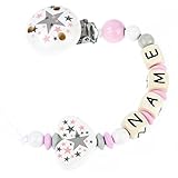 Geprägte Premium Buchstaben aus Ahorn. Alle Materialien speichel-/schweissfest und schadstofffrei