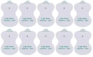 AGAM Electrode Pads For Electric Tens Acupuncture Digital Therapy Machine (Pack of 10)