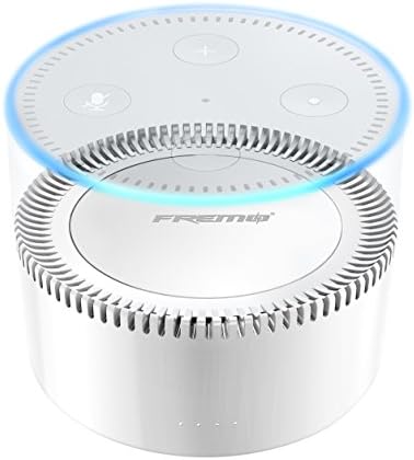 Fremo EVO Portable Battery Base for 2nd Generation Echo Dot (white)