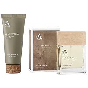 Arran Lochranza Patchouli and Anise Eau de Toilette and After Shave Balm Set