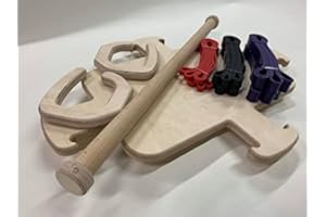 VALHALLA FITNESS Resistance band set Baseboard Base Plate lifting bar and handles floor home gym, Handles can be bought seperately