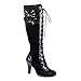 Produktbild Demonia Glam-240 - Gothic High Heels Stiefel Schuhe 36-43, Größe:EU-41/42 / US-11 / UK-8