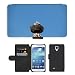Produktbild hello-mobile PU LEDER LEATHER FLIP CASE COVER HÜLLE ETUI TASCHE SCHALE // M00136048 Storks Nest Vogel Storchennest // Samsung Galaxy S4 S IV SIV i9500