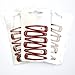 18 x Burgundy Sleepy Clips/ Snap Clips/ Hair Clips - School Colours