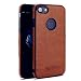 Produktbild iPhone 7 11,9 cm Weich Business Ledertasche, auroralove braun LUXUS klassischen bequem Slim Kuh Leder stoßfest Bezug für iPhone 7