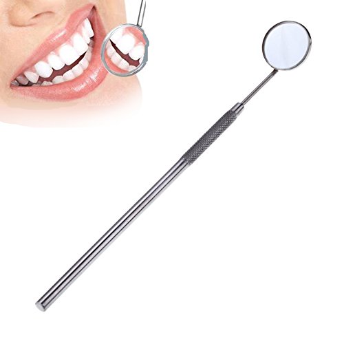 Jspoir Melodiz Stainless Mirror Dental Examination Steel Teeth Inspection Mouth Hygien Tools creative mirror