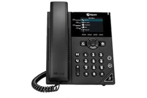 Polycom VVX 250 Business IP Desk Phone with Color Display - Four Lines