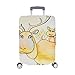 Produktbild Nur abdecken Schöne Cartoon Deers Bäume Spandex Staubschutz Trolley Protector case Reisegepäck Beschützer Koffer Abdeckung 28,5 X 20,5 Zoll