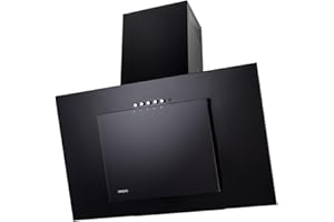 AKPO Verticale del camino cappa aspirante 50 cm nero