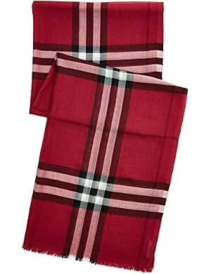 BURBERRY Women's Lightweight Check Scarf