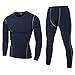 Produktbild Sportanzug Herbst und Winter lange Ärmel Mode Tight Bodybuilding T-Shirt Schnell Trocknende Oberteile + Hosen Sportstrumpfhosen Sporthosen Yogahosen Felicove