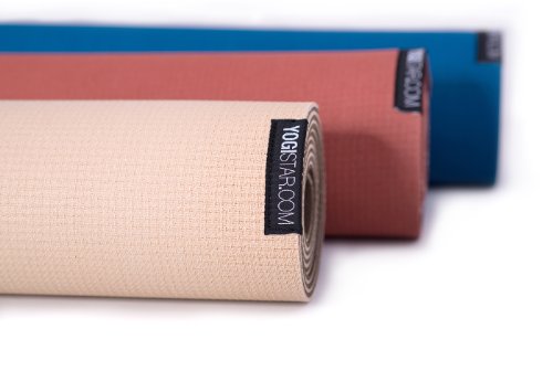 Yogistar Yogamatte Eco Deluxe – sehr rutschfest – 4 Farben - 3