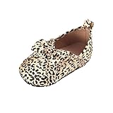  Babyschuhe Longra Baby Kleinkind weiche Sohle Leopard Schuhe Baby Mädchen Krippeschuhe Lauflernschuhe (0~18 Monate) (11cm 0~6M)