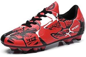 FM2018XSL Scarpe da Calcio FG/TF/AG Unisex Professionale All'aperto Sportivo Scarpe da Allenamento Bambini e Ragazzi Scarpe Calcetto