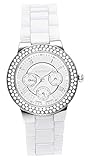Stella Maris Damen-Armbanduhr Analog Quarz Premium Keramik Diamanten - STM15S2