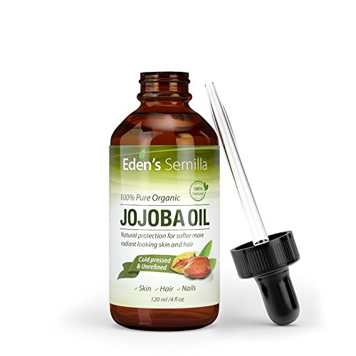 Jojobaöl – 120 ml – 100% ORGANISCH zertifiziert – Bester natürlicher Öl-Feuchtigkeitsspender für strahlende Haut, seidenweiche Haare und starke Nägel – Ideal für empfindliche Haut – Rundum Schutz Tag & Nacht – Kaltgepresst & Unraffiniert - 4