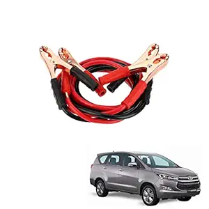 Kozdiko Car 500 Amp Heavy Duty Copper Core Tangle Battery Booster Cable 7.5 Ft for Toyota Innova Crysta