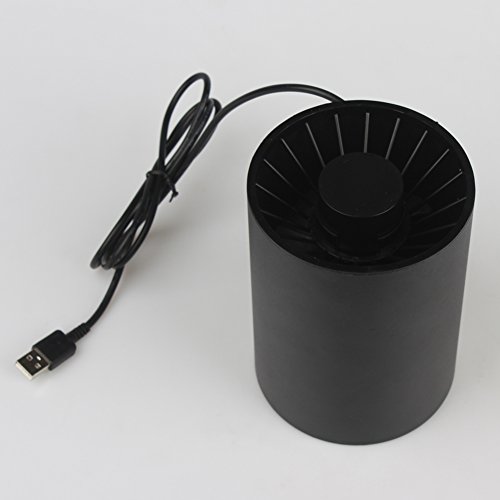 Kraftvoller Geräuscharmer Tragbarer USB Ventilator für Schreibtisch Büro - 4
