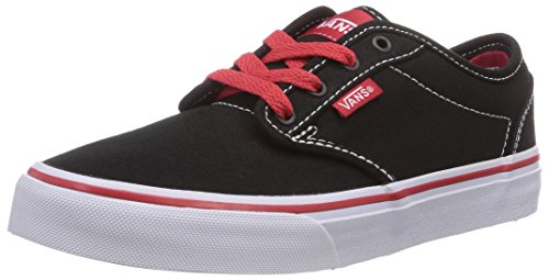 Vans Atwood, Zapatillas Unisex Niños, Negro ((Varsity) Black FOL), 29 EU