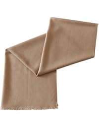 CJ Apparel Diseño de Color Sólido Mezcla de Cashmere de Alto Grado 2 Mantones de Ply Hecho a Mano en Nepal Secondi NUEVO